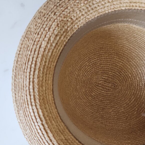 NWT Helen Kaminski Prima 8 Raffia Hat – Elegant Sun-Ready Style ☀️🧢 - Picture 8 of 13